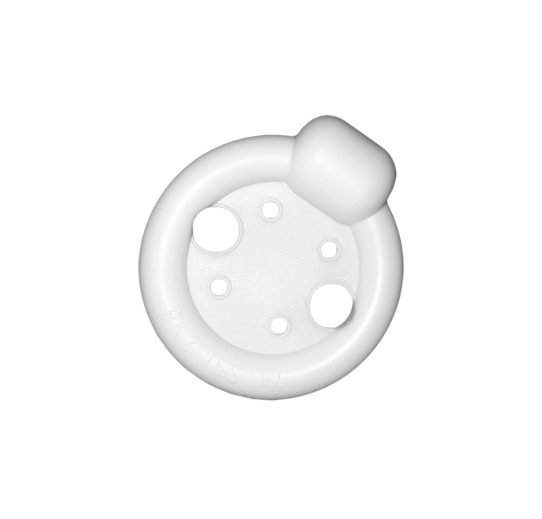 Livmoderring Silikonemembran med knop 68 mm