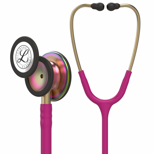 Stetoskop Littmann Classic III Monitoring Hindbær/Regnbue