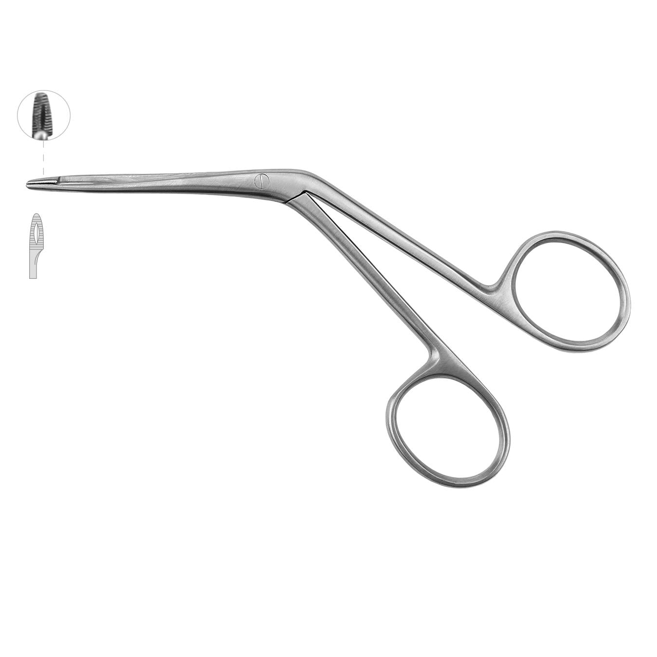Øretang Hartmann buet, savtakket 12 cm