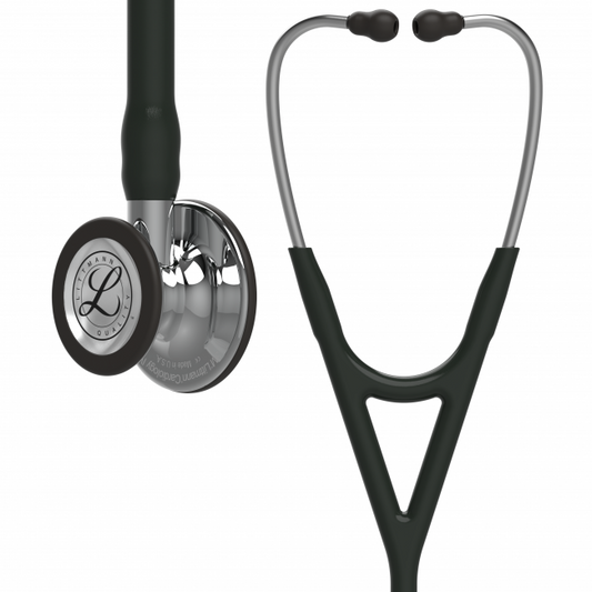 Stetoskop Littmann Cardiology IV Diagnostisk Sort/Spejl