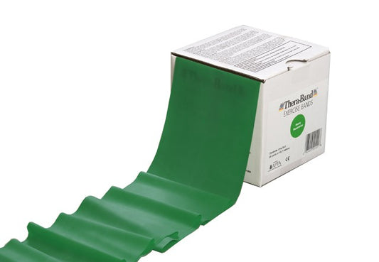 Thera-Band træningsbånd grønt hårdt 45,5 m 