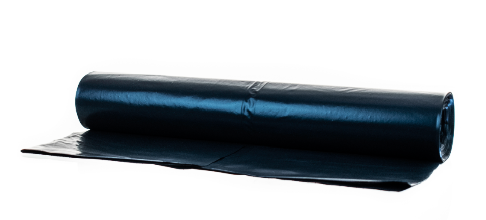 Affaldssæk 125L Sort 75 x 115cm 50my / 10