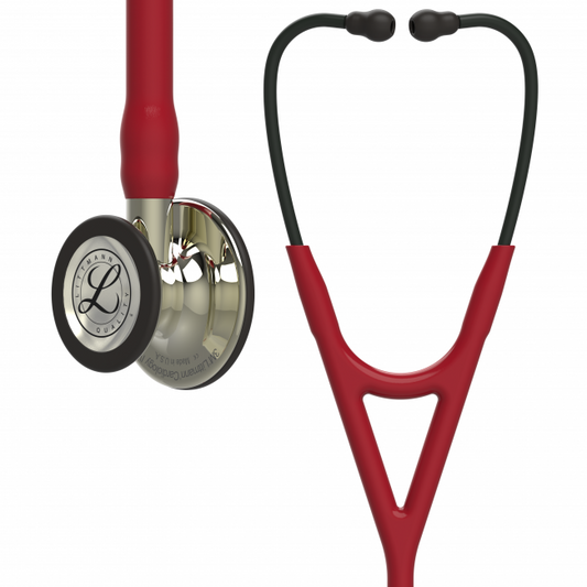 Stetoskop Littmann Cardiology IV Diagnostisk Bordeaux/Champagne