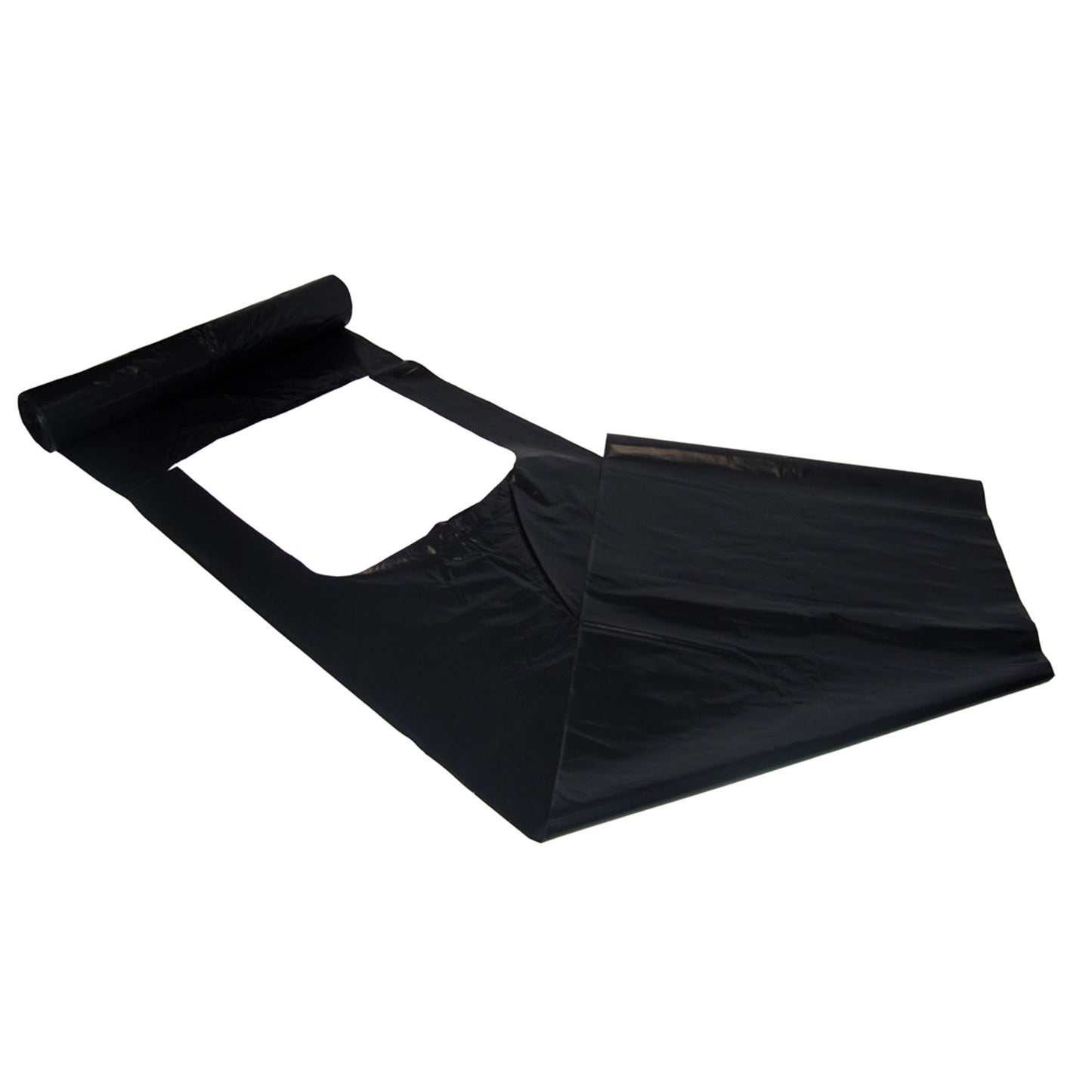 Batikfarvet taske 125L Sort 38/37 x 125cm 50my / 10