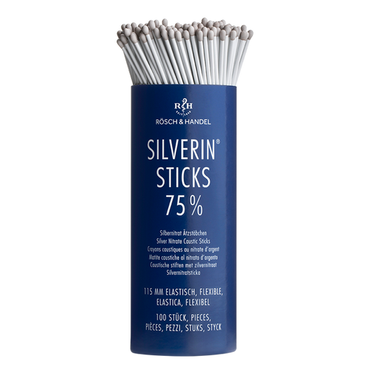 Lapisnål Sølvnitratstift Silverin 75% Flex 115mm / 100