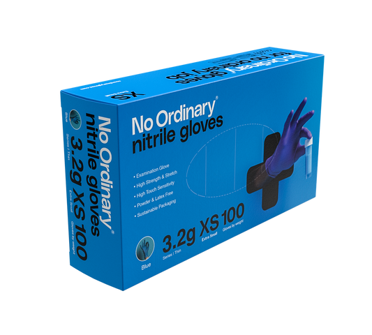 Nitrilhandske No Ordinary Blå XS / 100