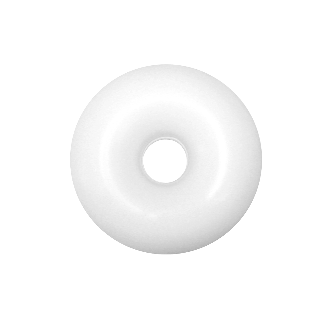 Livmoderring Silikone Donut 56mm 