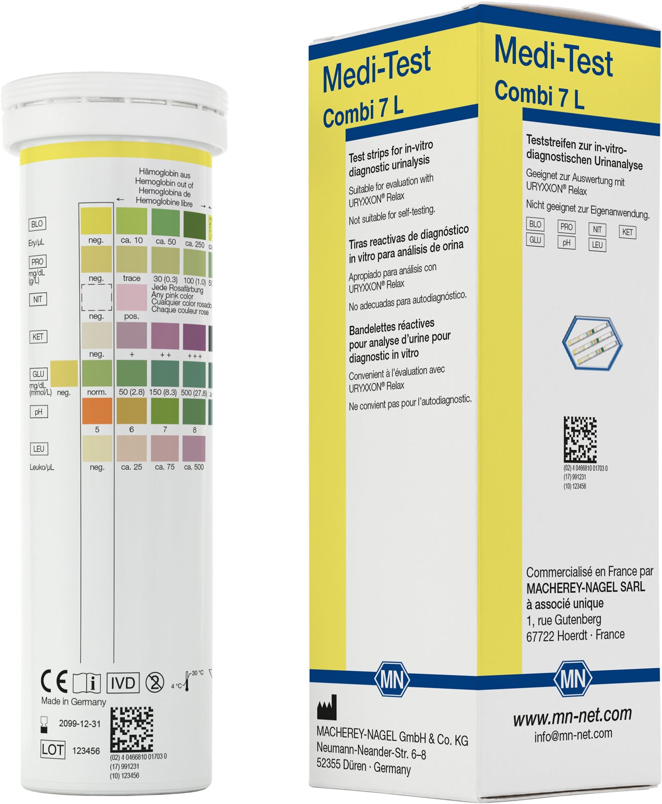 Urinpind Medi-Test Combi 7L / 100