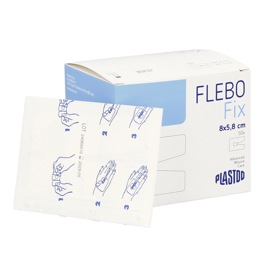 Bluebird Flebo Fix IV-forbinding 8 x 5,8 cm / 50 stk.