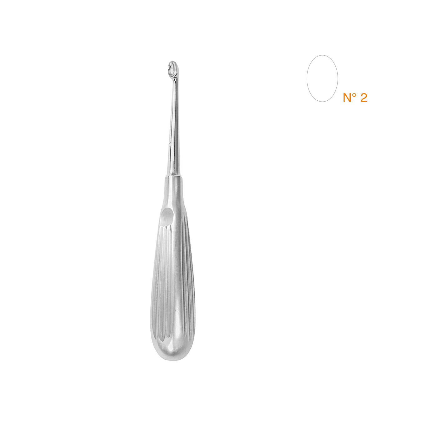 Sårsle Volkmann 8mm skarp oval 2
