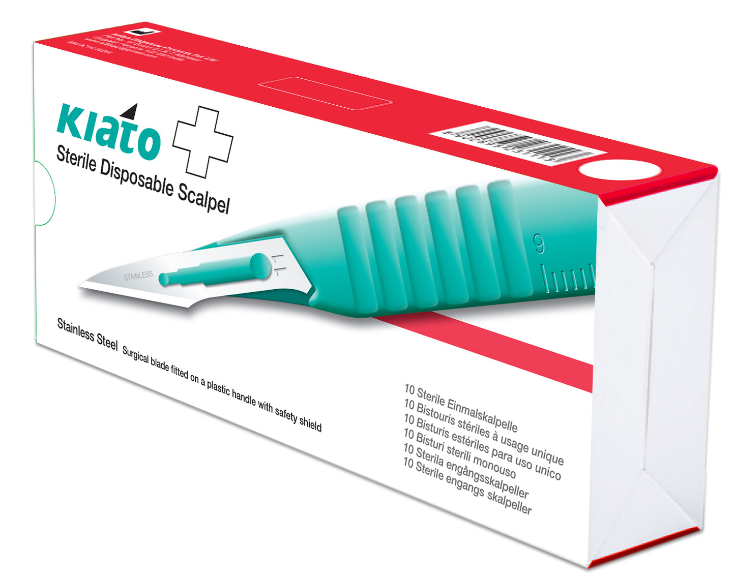 Skalpel/Kniv Kiato Engangs Steril Nr. 11 / 10