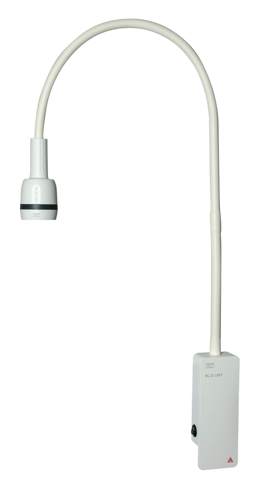 HEINE EL3 LED undersøgelseslampe med vægbeslag