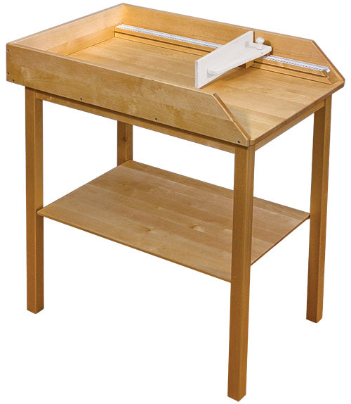 Puslebord med længdemål komplet B900 x H900 x D600 mm