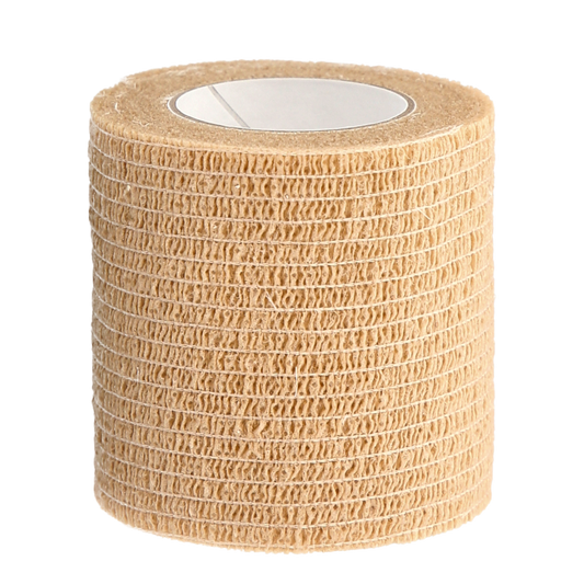 Bluebird Kohesive Selvklæbende Wrap Brun 5cm x 4,5m / 34