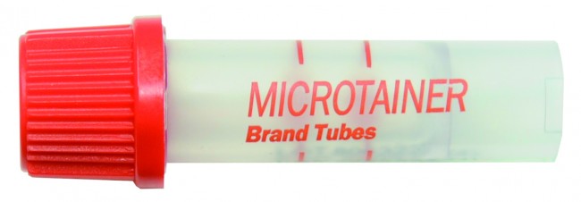 Kapillærprøverør Rød uden tilsætningsstof / 50