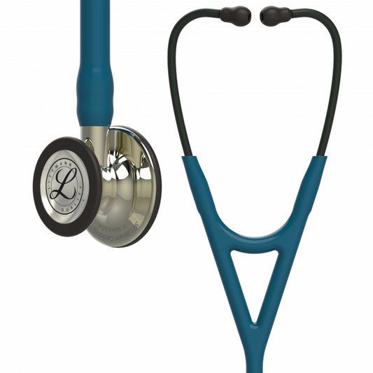Stetoskop Littmann Cardiology IV Diagnostisk Caribisk Blå/Champagne