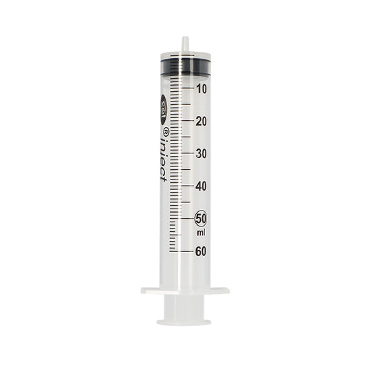 Sprøjte 3-komponent Bluebird Sæt Luer/Centret 50ml / 60
