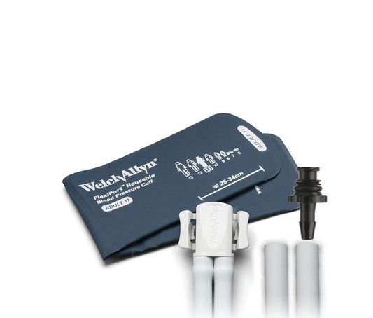 Welch Allyn manchet med 2 slanger, Flexiport, medium, voksen, 25-34 cm