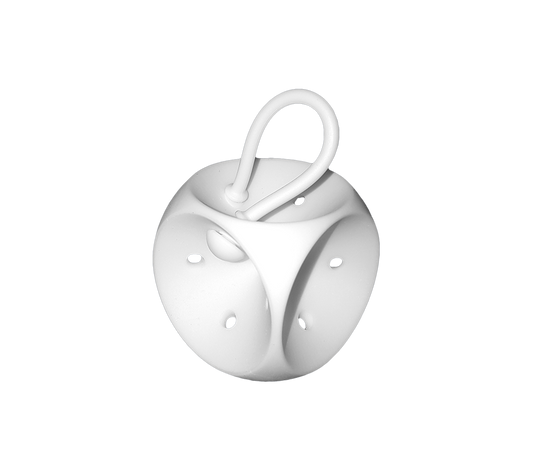 Spiral silikonekube med drænhul 63 mm