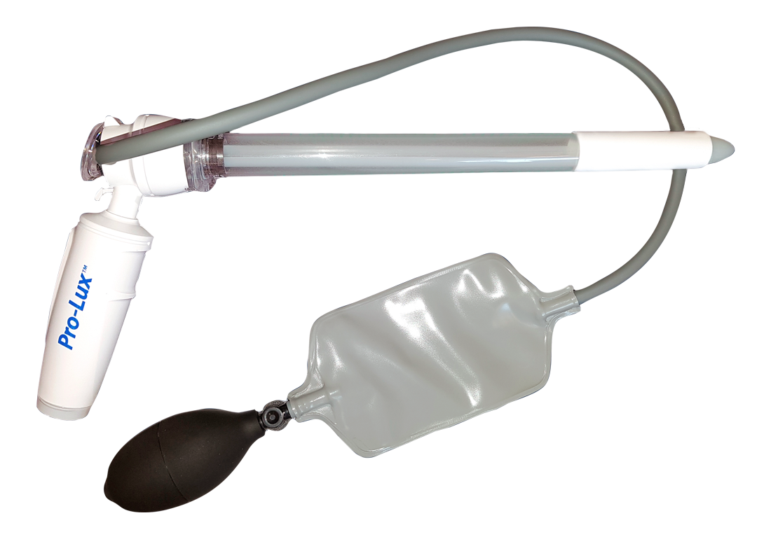 Rektoskoprør Cetro med lyskilde engangs Rocket