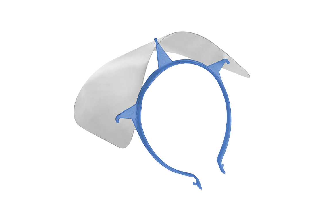 Visir Cetro Blå Genanvendelig / 50