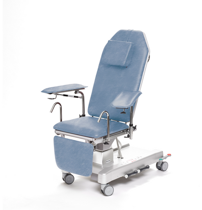 Prøvetagningsstol Elektrisk på søjle 215 kg