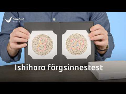 Ishihara farvekort med 24 billeder