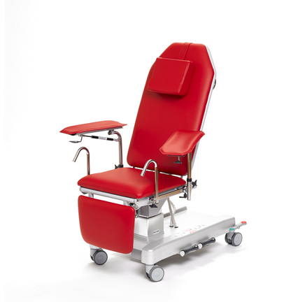 Prøvetagningsstol Elektrisk på søjle 215 kg